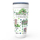 East Lansing, MI Map Tumbler