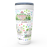 Palm Beach, FL Map Tumbler