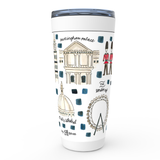 London, England Map Tumbler