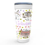 St. Petersburg, FL Map Tumbler