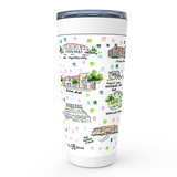 Fayetteville, AR Map Tumbler