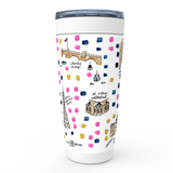 Prague, Czech Republic Map Tumbler