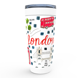 London, England Map Tumbler