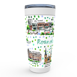 Roanoke, VA Map Tumbler