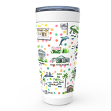 Edisto Beach, SC  Map Tumbler