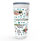 Tuscaloosa, AL Map Tumbler