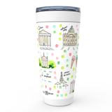 Rome, Italy Map Tumbler
