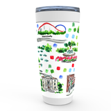 York County, SC Map Tumbler