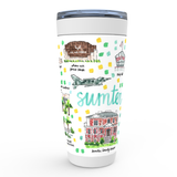 Sumter, SC Map Tumbler
