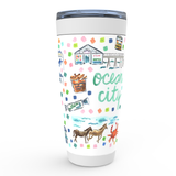 Ocean City, MD Map Tumbler