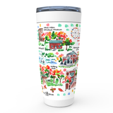 Burlington, VT Map Tumbler
