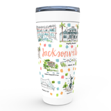 Jacksonville, FL Map Tumbler