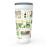 Napa Valley Map Tumbler