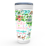 Turks & Caicos Map Tumbler