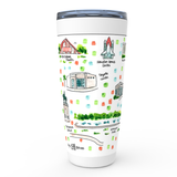 Houston, TX Map Tumbler