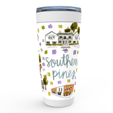 Southern Pines, NC Map Tumbler
