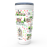 Santa Fe, NM Map Tumbler