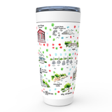 Martha's Vineyard, MA Map Tumbler