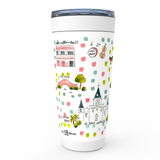 New Orleans, LA Map Tumbler