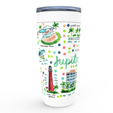 Jupiter, FL Map Tumbler