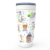 Nantucket, MA Map Tumbler