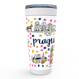 Prague, Czech Republic Map Tumbler