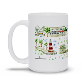 Mount Dora, FL Map Mug