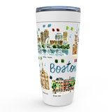 Boston, MA Map Tumbler