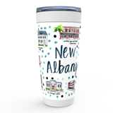 New Albany, IN Map Tumbler