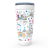 Indianapolis, IN Map Tumbler