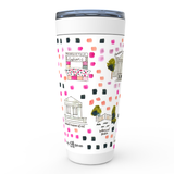 Cleveland, OH Map Tumbler