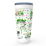 Savannah, GA Map Tumbler