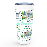 Kalamazoo, MI Map Tumbler