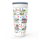 Bloomington, IN Map Tumbler