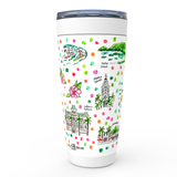 Honolulu, HI Map Tumbler