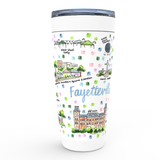 Fayetteville, AR Map Tumbler