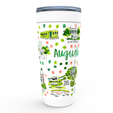 Augusta, GA Map Tumbler