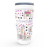 Cleveland, OH Map Tumbler