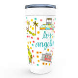 Los Angeles, CA Map Tumbler