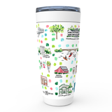 Princeton, NJ Map Tumbler