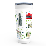 Chicago, IL Map Tumbler