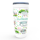 Chattanooga, TN Map Tumbler