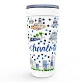 Charlotte, NC Map Tumbler