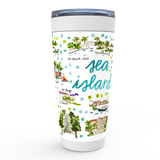 Sea Island, GA Map Tumbler