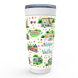 Napa Valley Map Tumbler