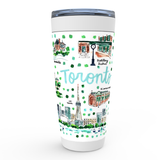 Toronto, Canada Map Tumbler