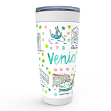 Venice, Italy Map Tumbler