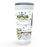 Chicago, IL Map Tumbler