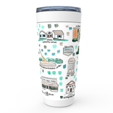 Chapel Hill, NC Map Tumbler