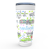 Nantucket, MA Map Tumbler